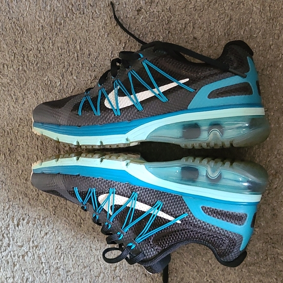 NIKE AIR MAX 2015 BLACK GAME ROYAL - Picture 7 of 11